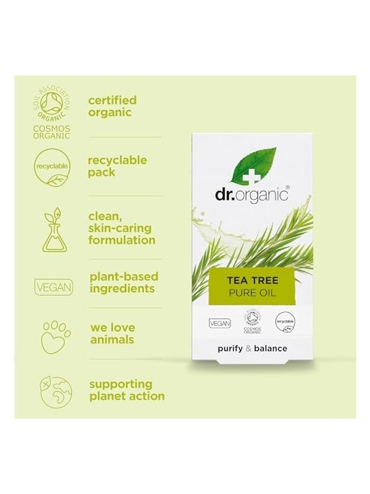 BIOATTIVO ORGANICO Tea Tree Olio Puro 10ml Unisex