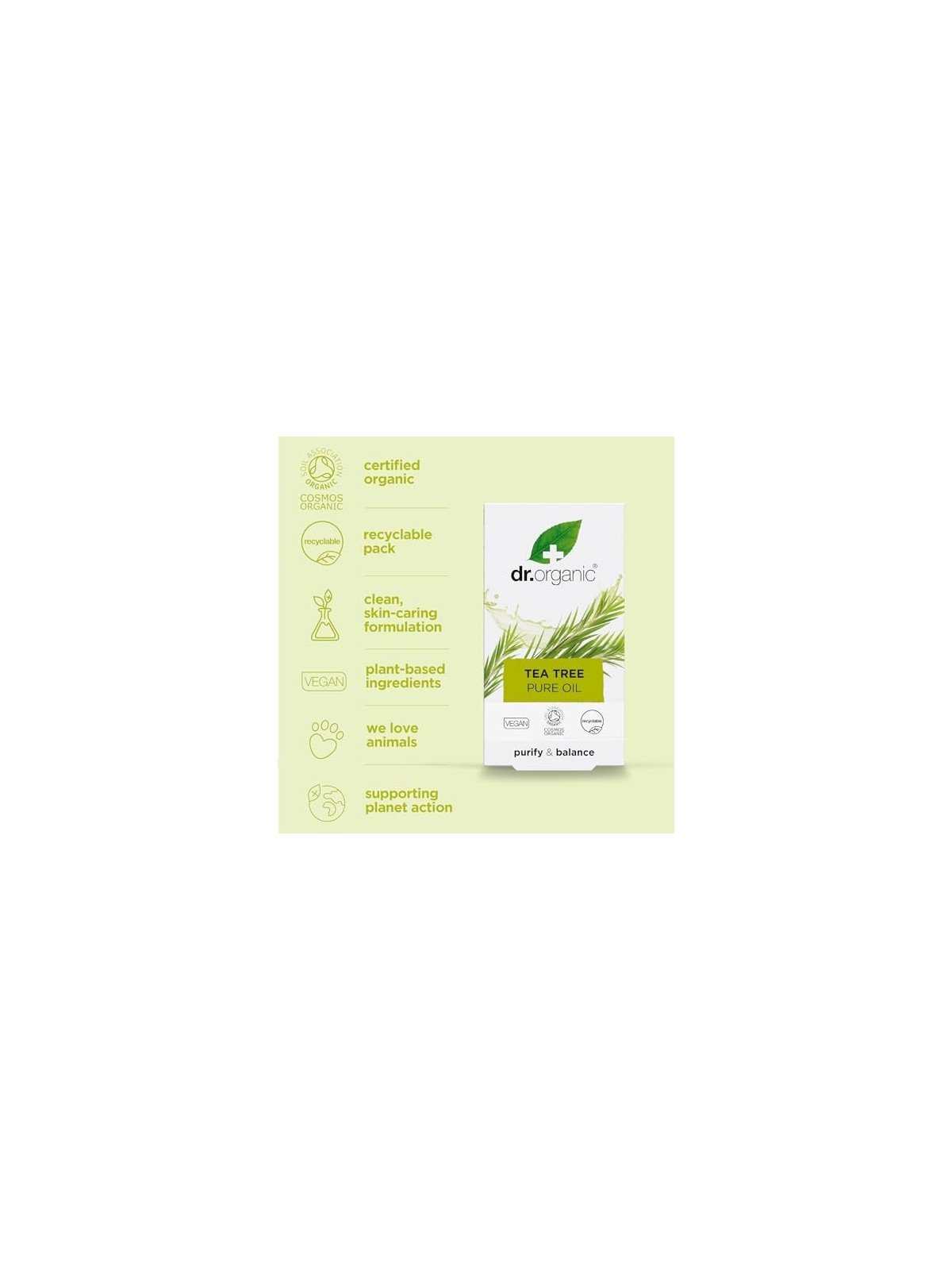 BIOATTIVO ORGANICO Tea Tree Olio Puro 10ml Unisex