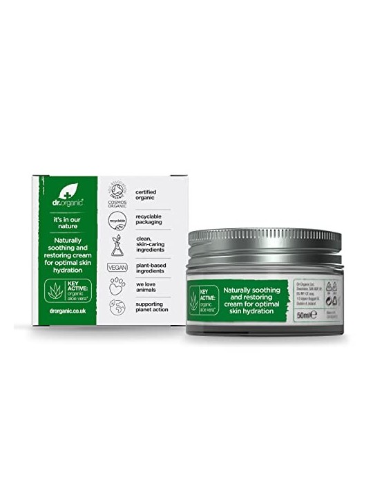 Dr Organic ALOE VERA crema concentrata 50ml unisex