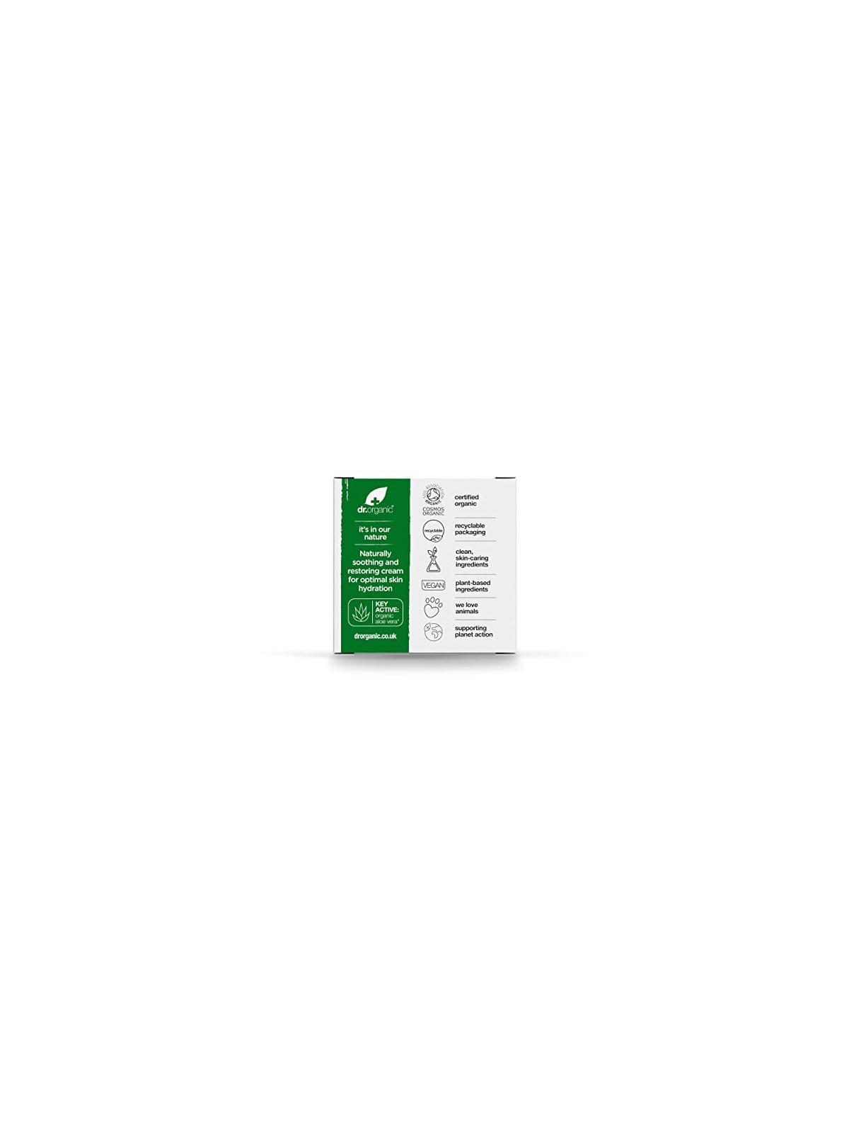 Dr Organic ALOE VERA crema concentrata 50ml unisex
