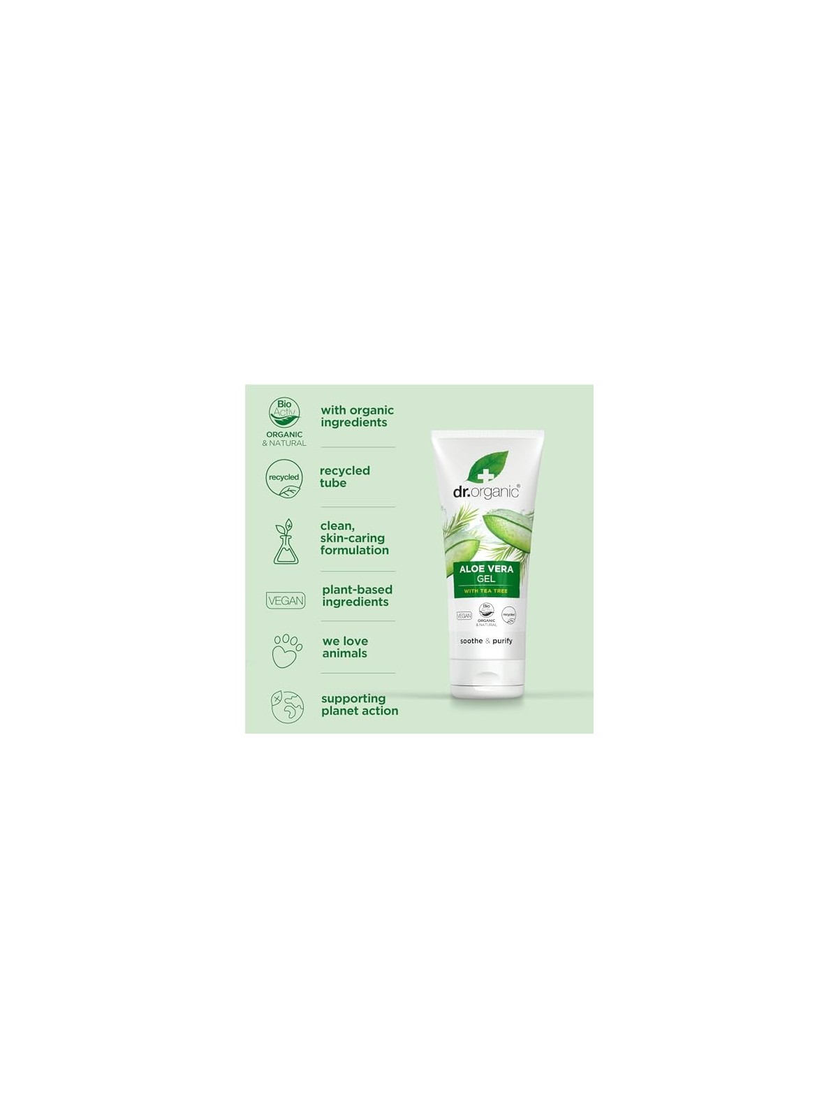 Gel Aloe Vera con Tea Tree 200ml Unisex