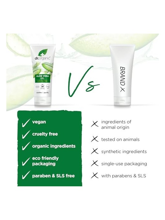 Gel Aloe Vera con Tea Tree 200ml Unisex