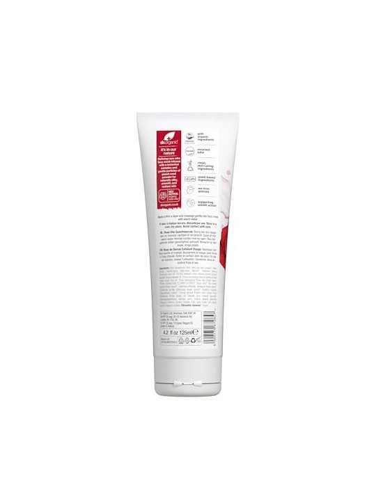 Esfoliante viso Dr Organic ROSA DI DAMASCO 125ml