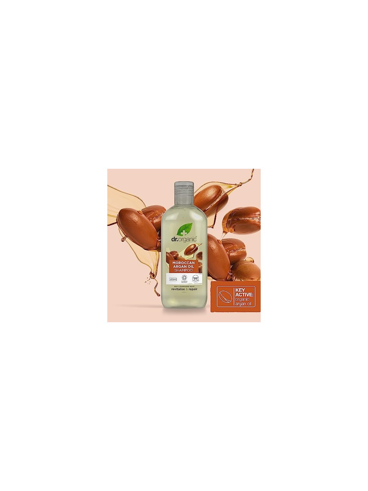 Dr Organic Argan Oil Shampoo 265ml Unisex