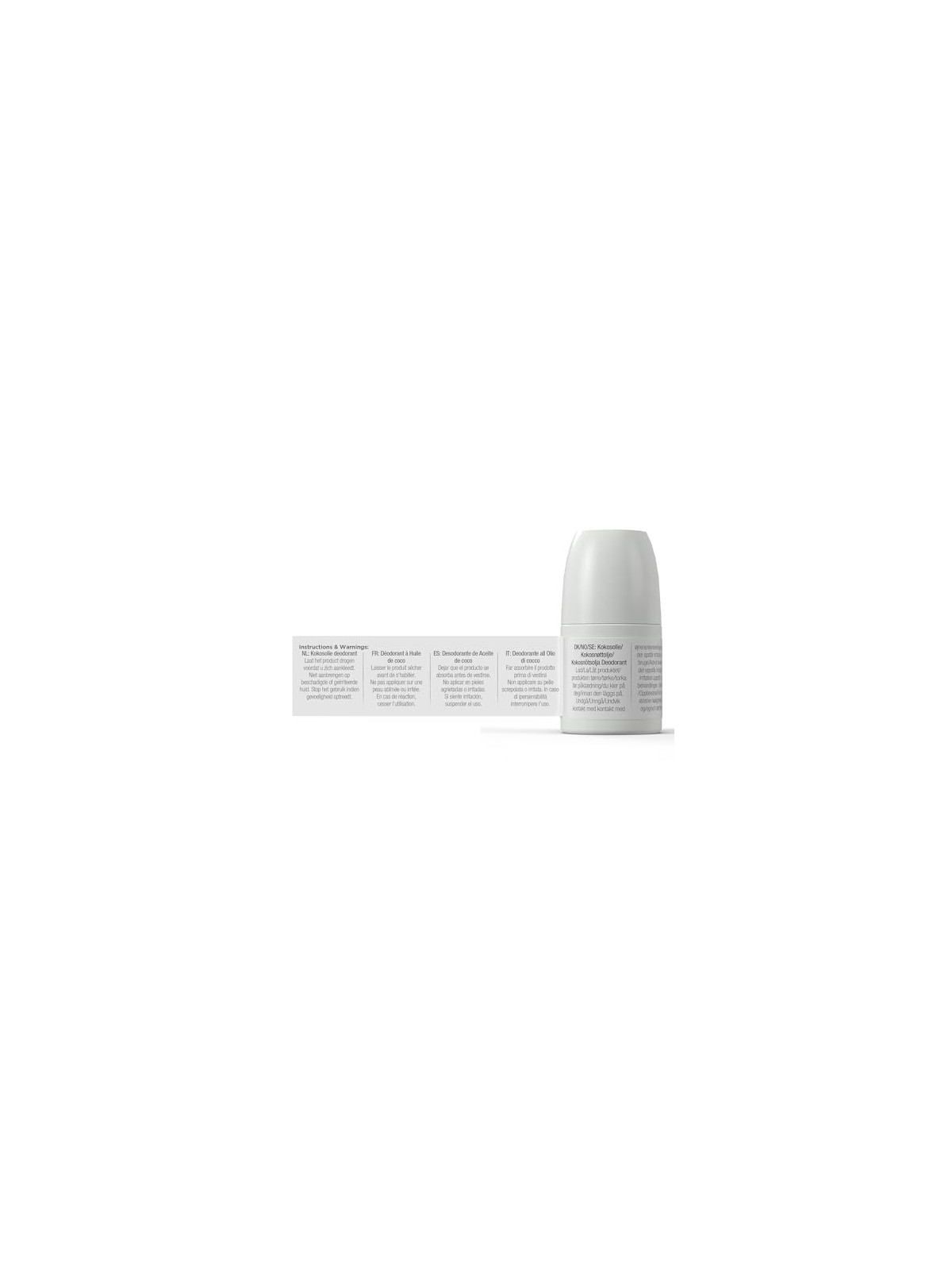 Deodorante Olio di Cocco Vergine Biologico 50ml Unisex