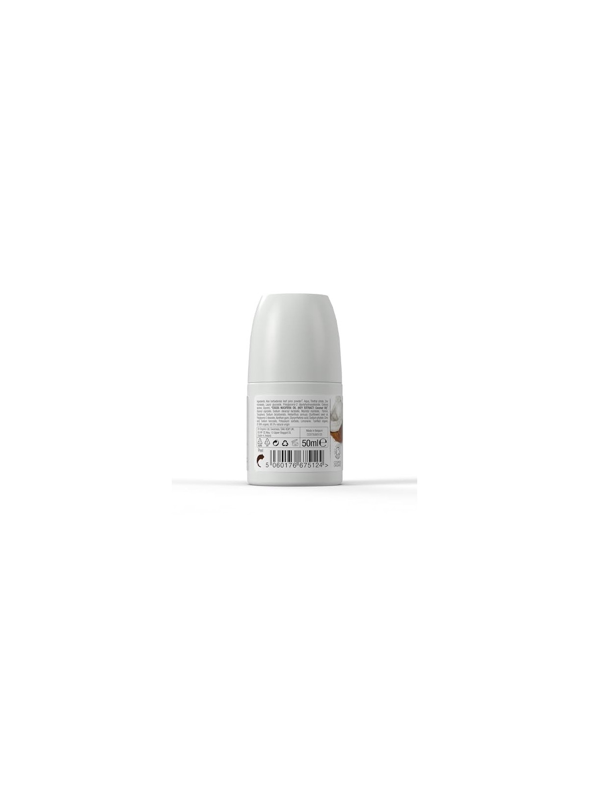 Deodorante Olio di Cocco Vergine Biologico 50ml Unisex