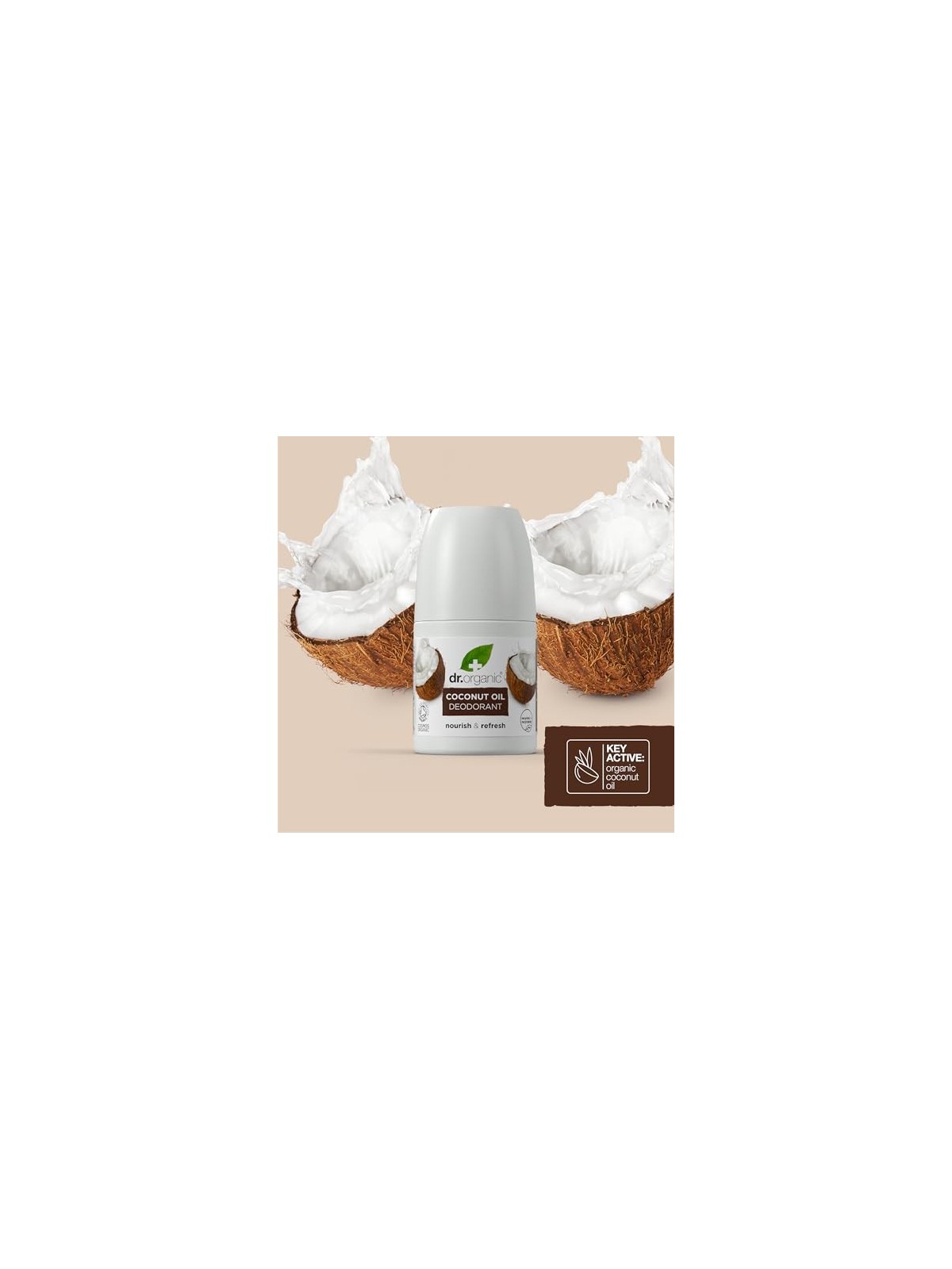 Deodorante Olio di Cocco Vergine Biologico 50ml Unisex