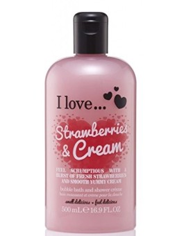 Bagnoschiuma Fragole E Crema E Crema Doccia 500ml Donna