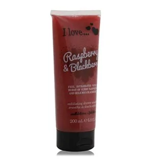 Smoothie doccia esfoliante al lampone e mora 200ml per Donne