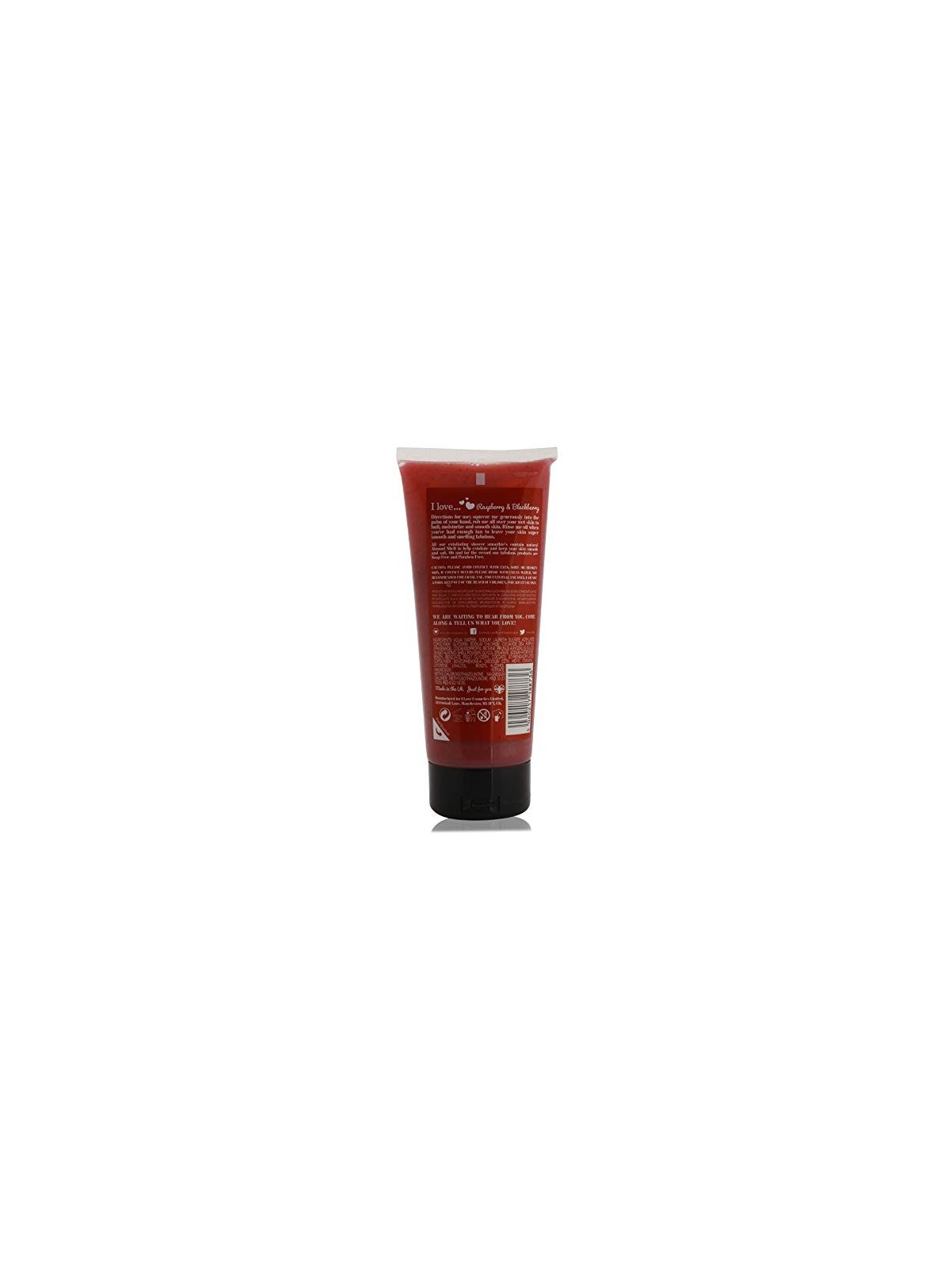 Smoothie doccia esfoliante al lampone e mora 200ml per Donne