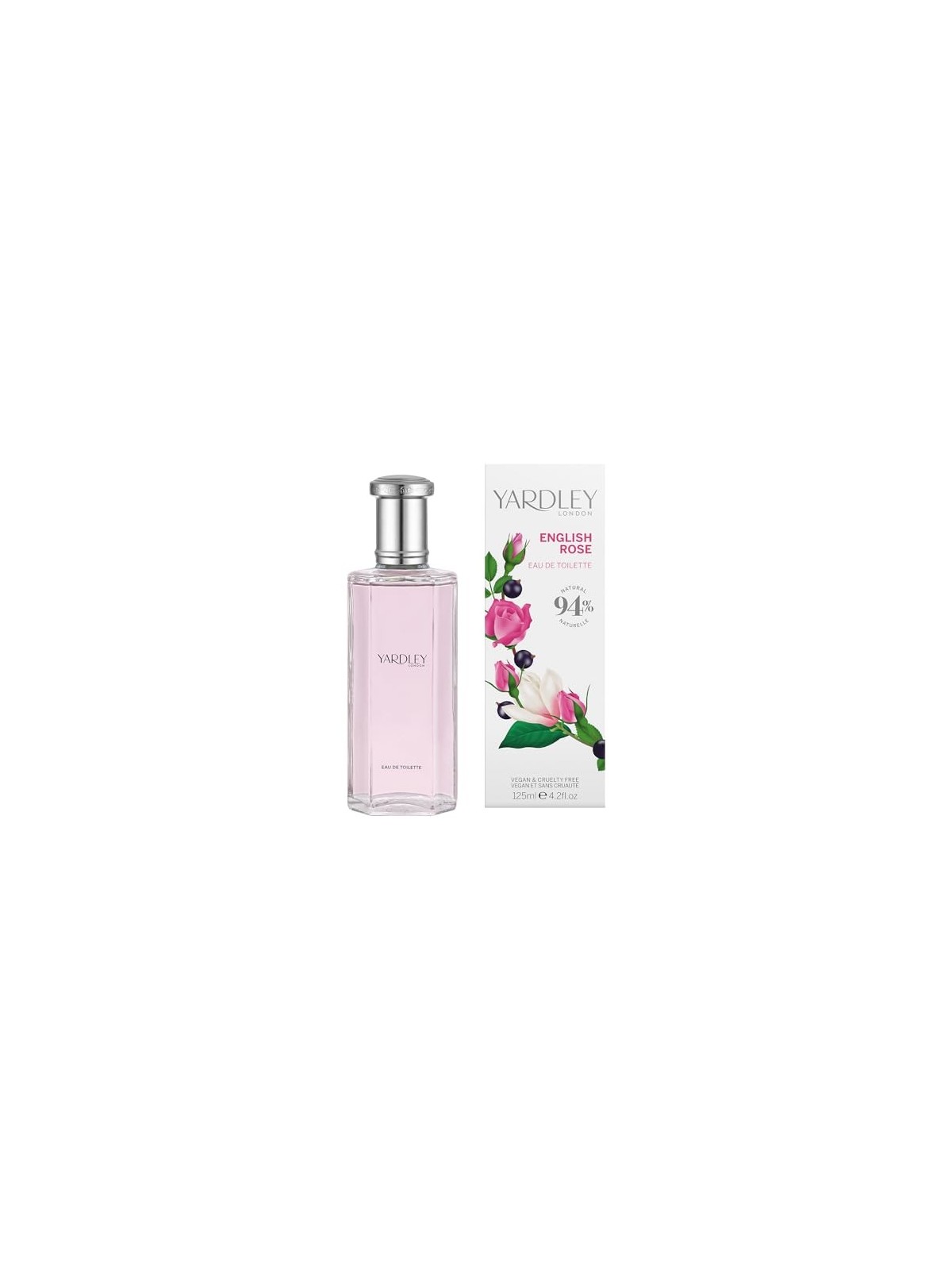 Yardley Rosa inglese eau de toilette donna 125ml