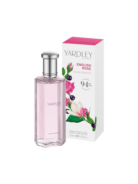 Yardley Rosa inglese eau de toilette donna 125ml