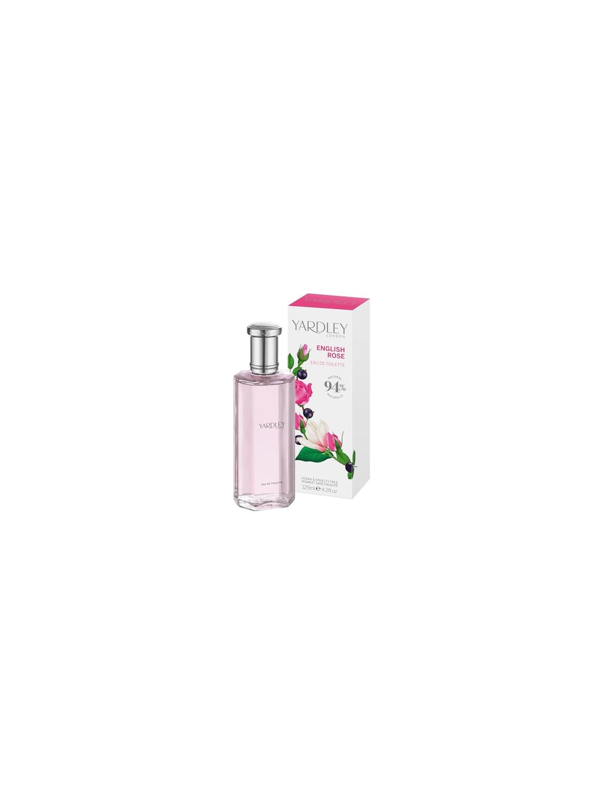 Yardley Rosa inglese eau de toilette donna 125ml