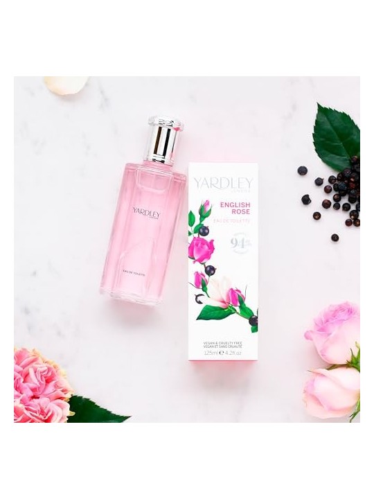 Yardley Rosa inglese eau de toilette donna 125ml