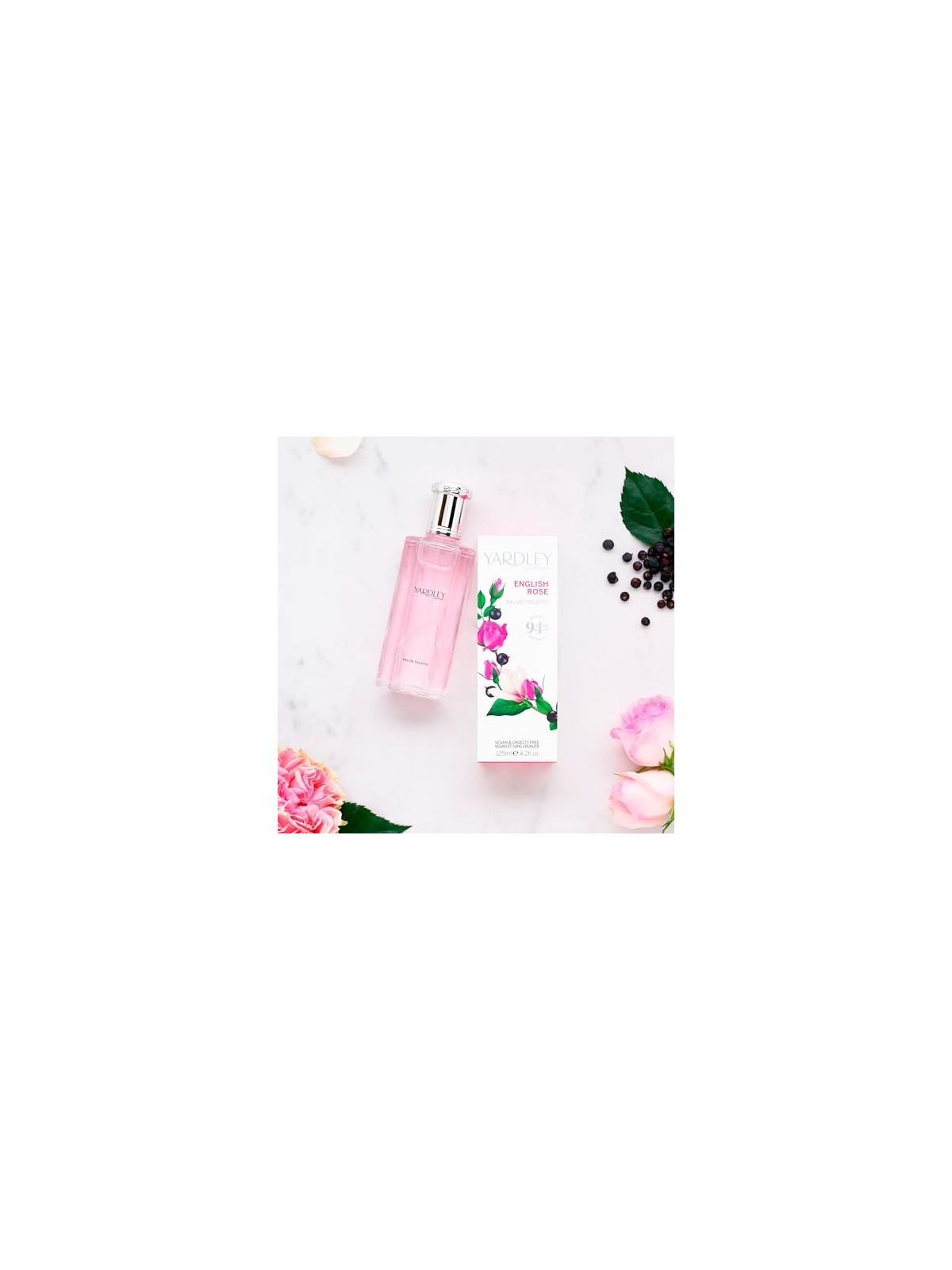 Yardley Rosa inglese eau de toilette donna 125ml