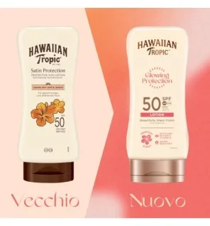 Hawaiian Tropic crema protezione satinata ultra radiance spf50 180ml unisex