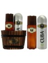 Cuba Cofanetto regalo Cuba Gold Dopobarba 100 ml e deospray Cuba Gold 200 ml uomo 100ml