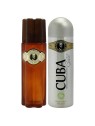 Cuba Cofanetto regalo Cuba Gold Dopobarba 100 ml e deospray Cuba Gold 200 ml uomo 100ml