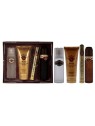 Cuba Royal Gift Set eau de toilette 100 ml dopobarba 100 ml gel doccia 200 ml e miniatura eau de toilette 35 ml uomo 100ml