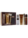 Cuba Royal Gift Set eau de toilette 100 ml dopobarba 100 ml gel doccia 200 ml e miniatura eau de toilette 35 ml uomo 100ml