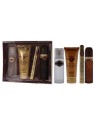 Cuba Royal Gift Set eau de toilette 100 ml dopobarba 100 ml gel doccia 200 ml e miniatura eau de toilette 35 ml uomo 100ml