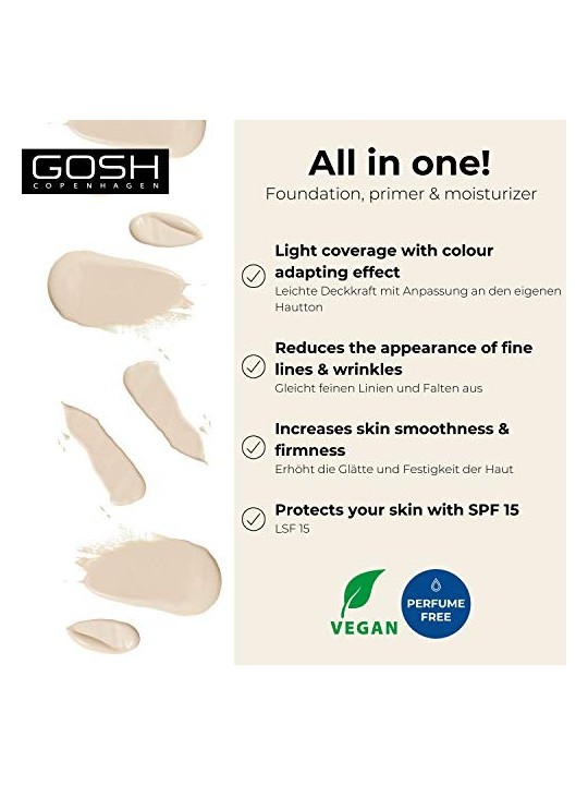 Gosh All In One BB Cream SPF15 30ml 01 Sand