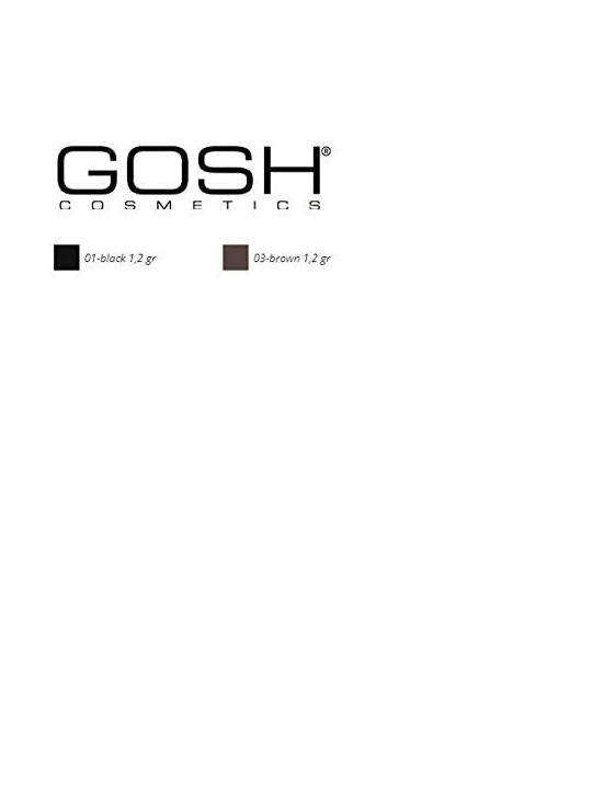 Gosh Intense Eyeliner Pen donna 1ml Numero 01 Black