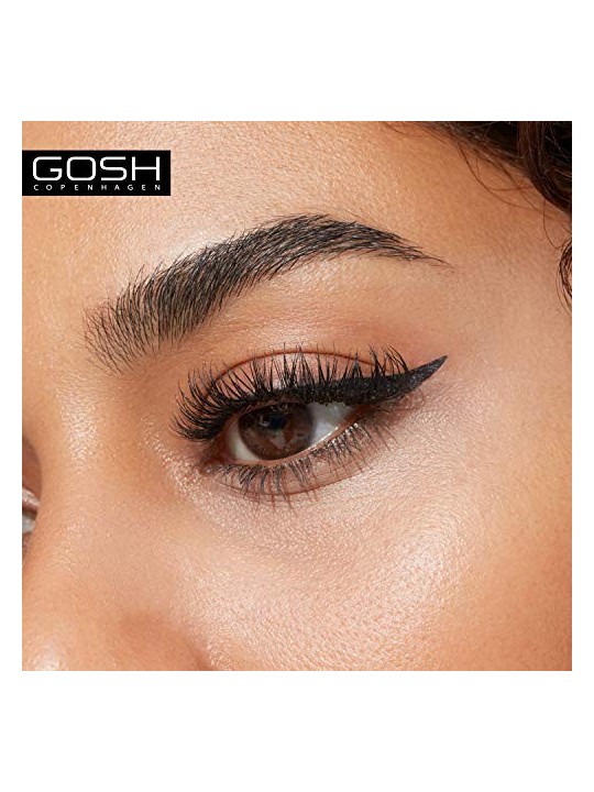 Gosh Velvet Touch Waterproof Eyeliner donna 1,2g Numero 023 Black Ink