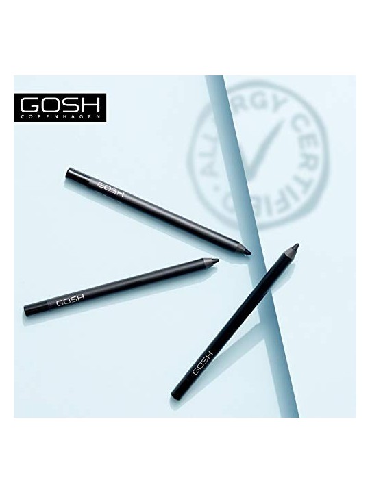 Gosh Velvet Touch Waterproof Eyeliner donna 1,2g Numero 023 Black Ink