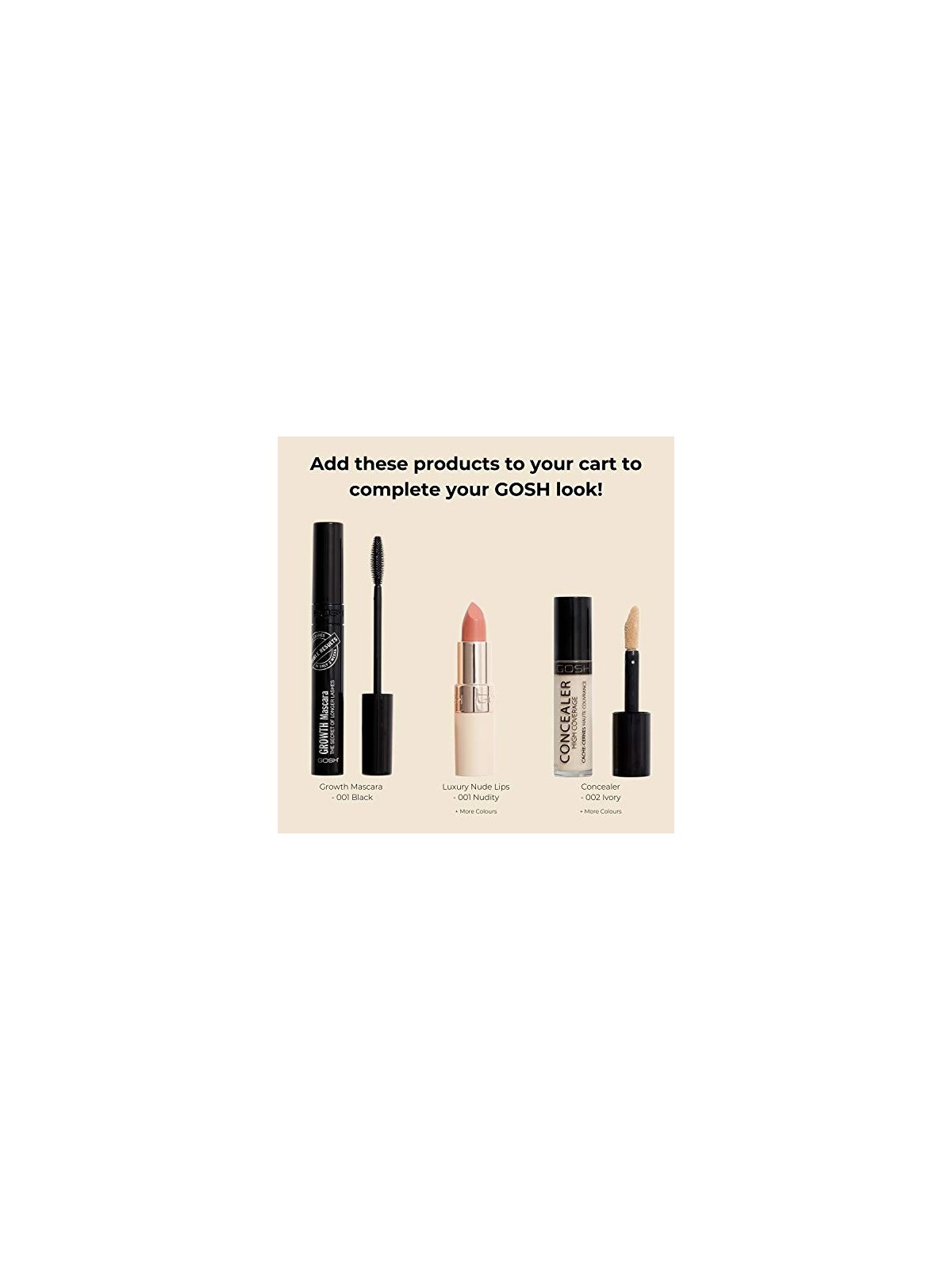 Gosh Velvet Touch Waterproof Eyeliner donna 1,2g Numero 023 Black Ink