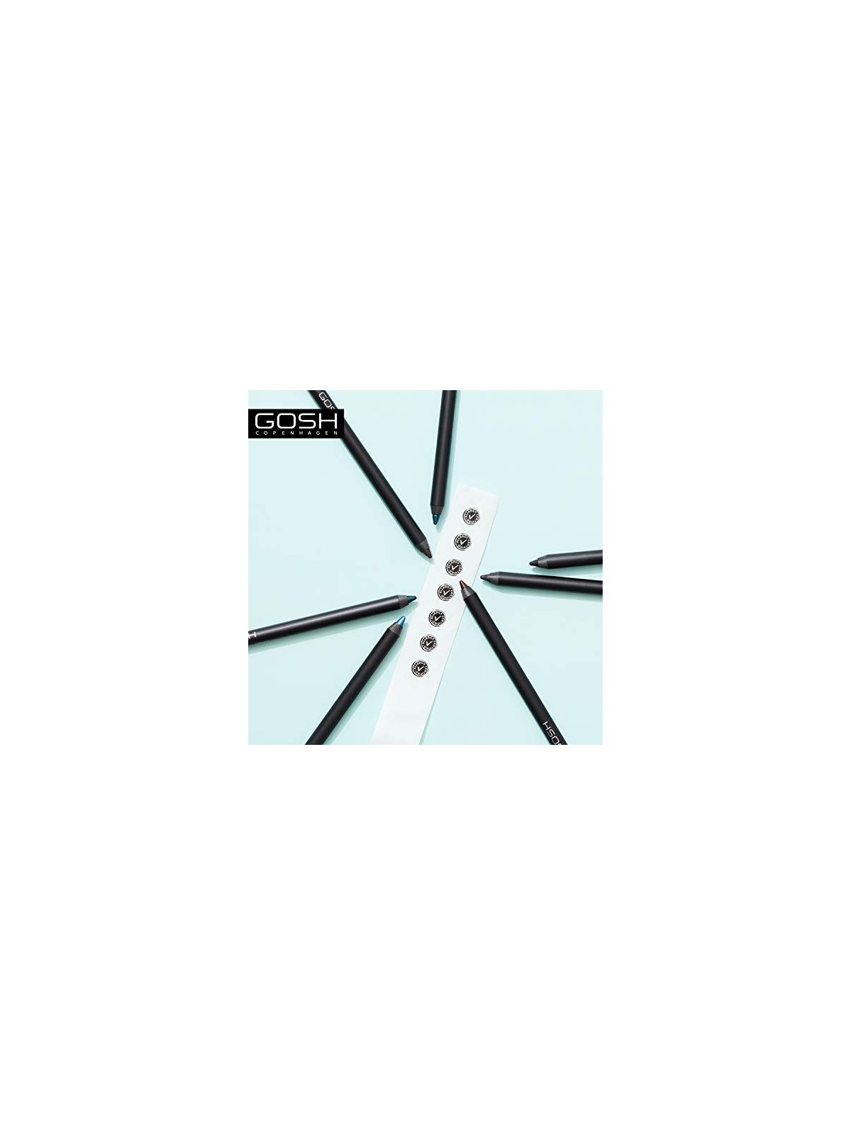 Gosh VELVET TOUCH eyeliner impermeabile veramente marrone donna