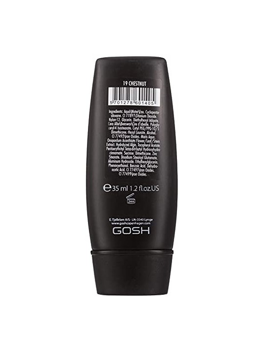 Gosh Fondotinta X-Ceptional 19 Castagna 30ml