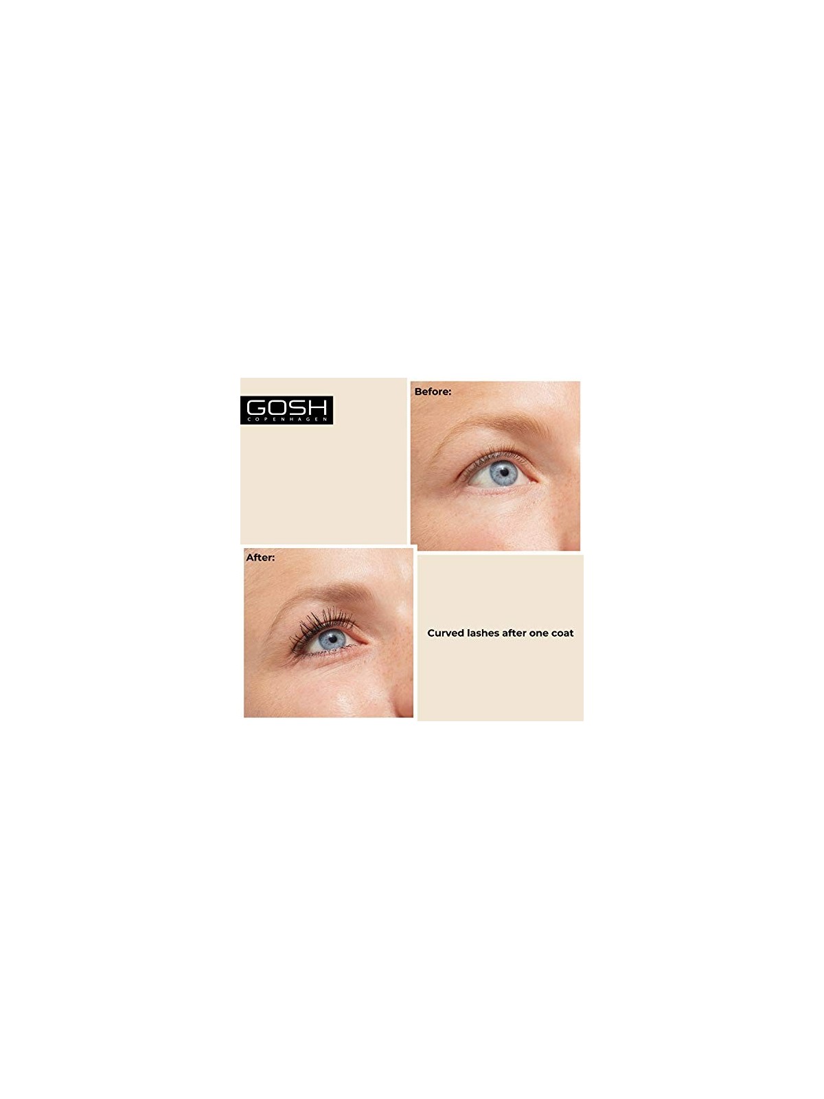 Gosh Catchy Eyes Mascara donna 8ml Numero 001 Black
