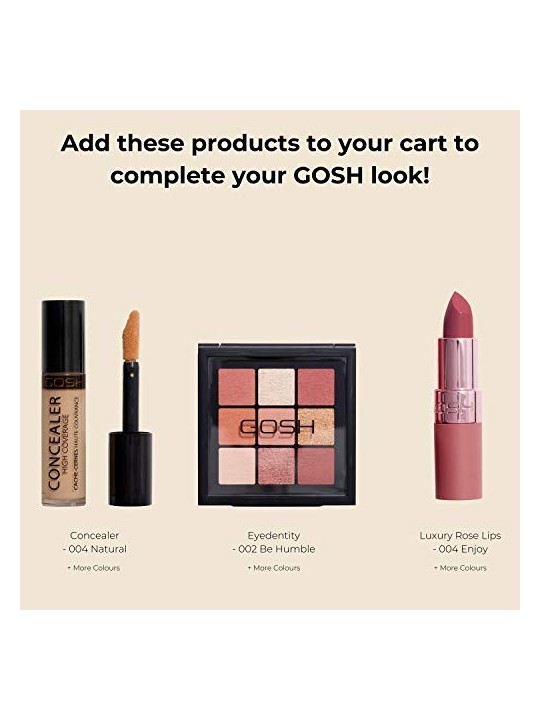 Gosh Catchy Eyes Mascara donna 8ml Numero 001 Black