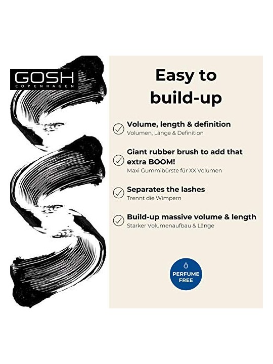 Mascara Gosh Boombastic XXL Volume 13ml Nero