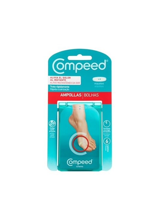 Compeed Piccole AMPOULES 6 Medicazioni Unisex