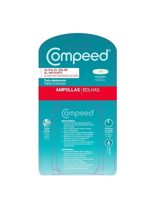 Compeed Piccole AMPOULES 6 Medicazioni Unisex