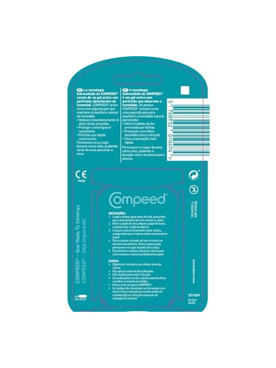 Compeed Piccole AMPOULES 6 Medicazioni Unisex