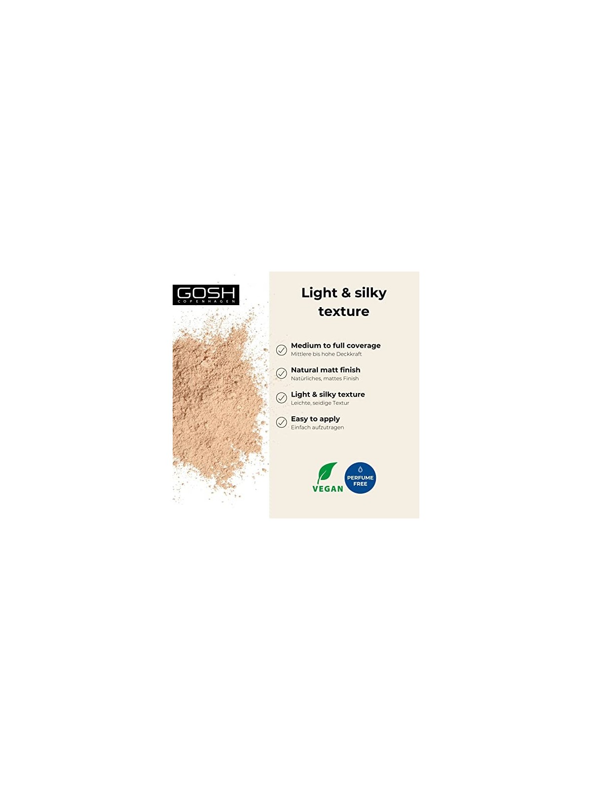 Gosh Mineral Powder donna 8g 004 Natural
