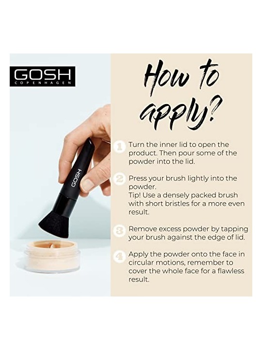 Gosh Mineral Powder donna 8g 004 Natural