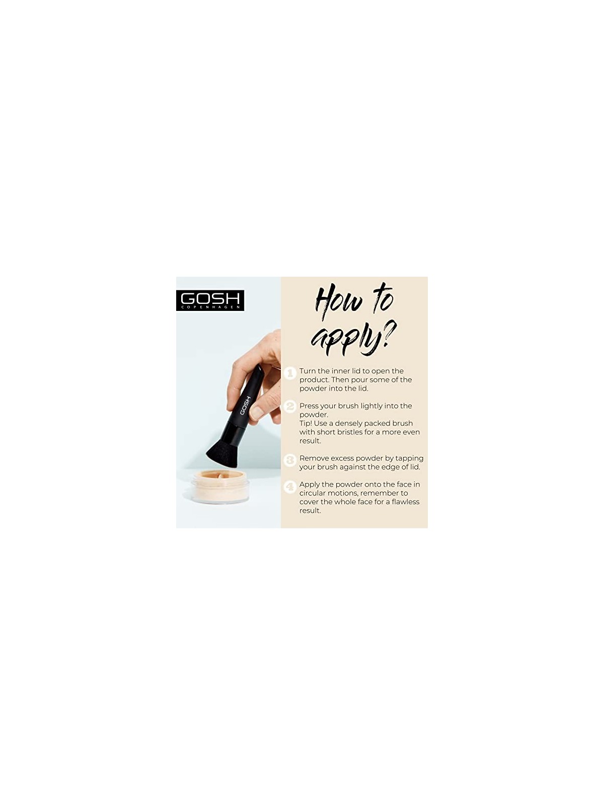 Gosh Mineral Powder donna 8g 004 Natural