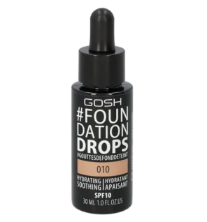 Gosh Foundation Drops SPF10 Tan 010