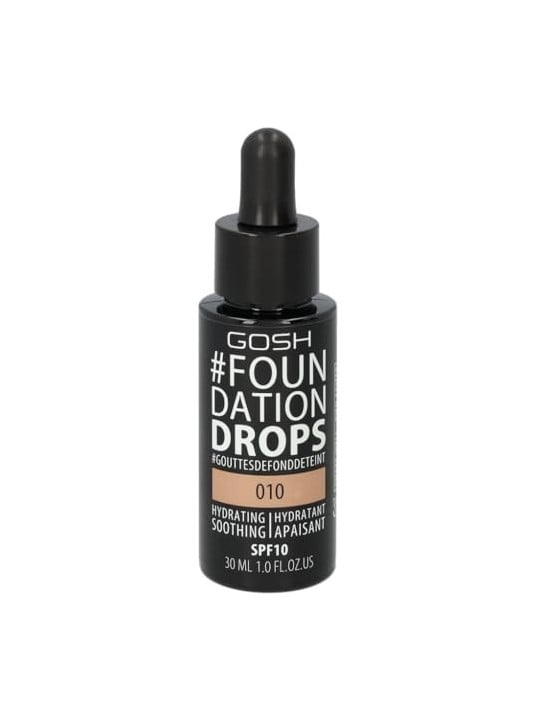 Gosh Foundation Drops SPF10 Tan 010