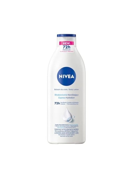 NIVEA Lozione corpo idratante istantaneo 400ml
