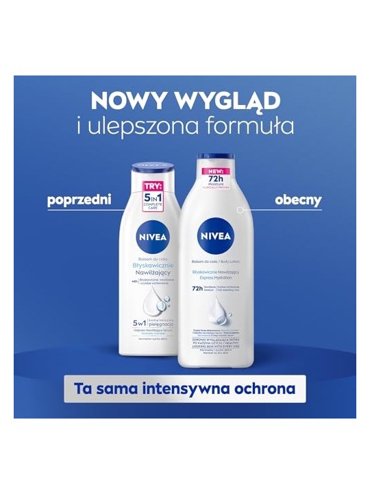 NIVEA Lozione corpo idratante istantaneo 400ml