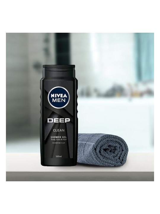 Nivea Gel doccia profonda per uomo 500ml
