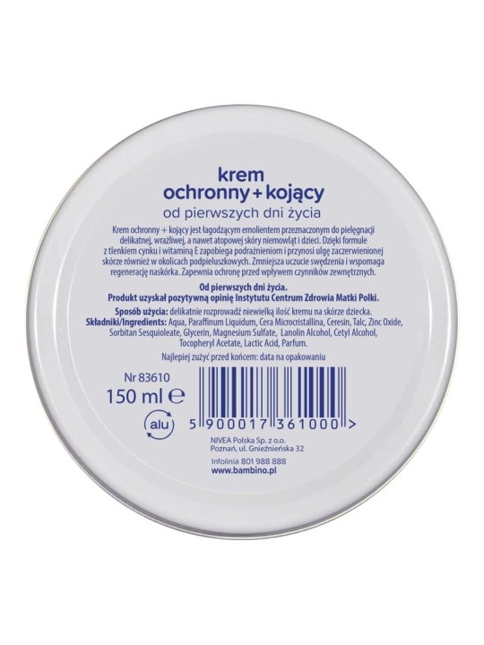 Crema protettiva  lenitiva fin dai primi giorni di vita 150ml