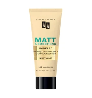Fondotinta opacizzante e levigante AA Make Up Matt 103 Light Beige 30ml