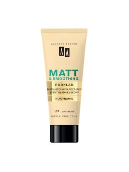 Fondotinta opacizzante e levigante 107 Dark Beige 30ml