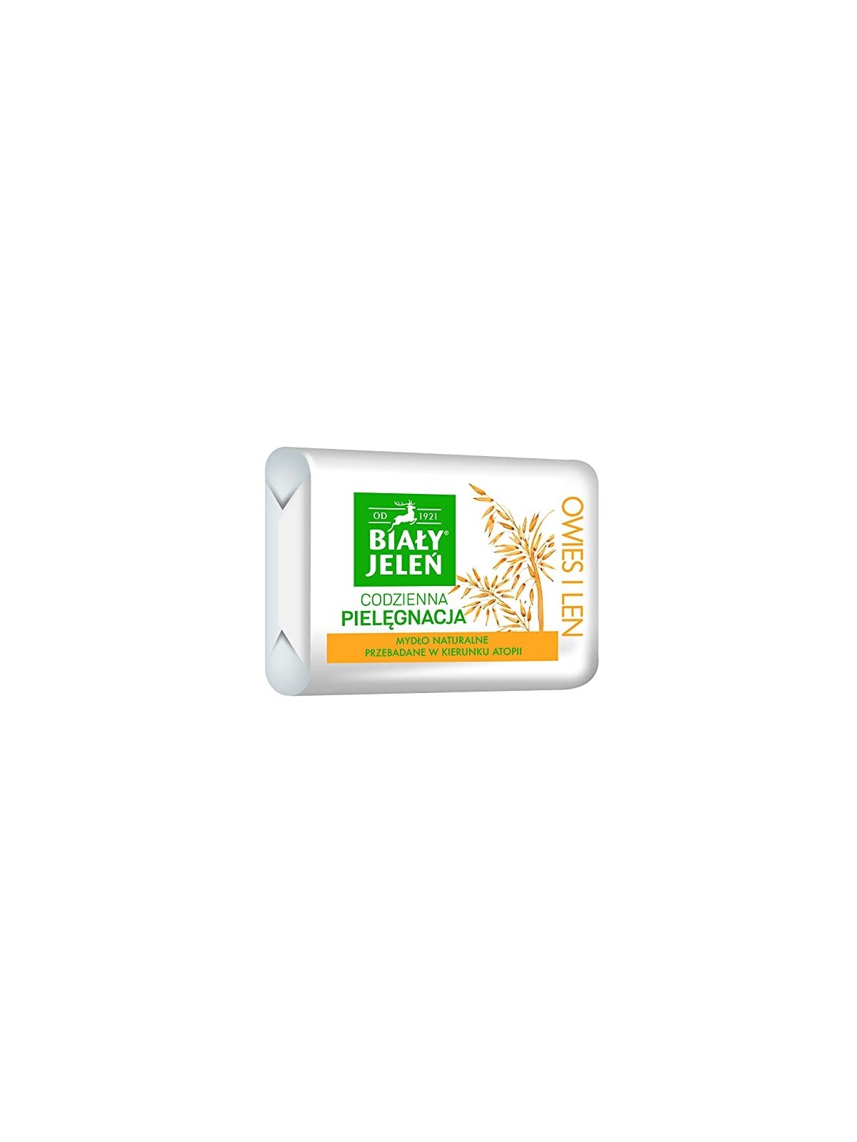 Sapone naturale premium ipoallergenico Avena e Lino 100g